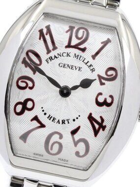 FRANCK MULLER Heart to Heart 5002SQZJA Silver Dial Quartz Ladies Watch
